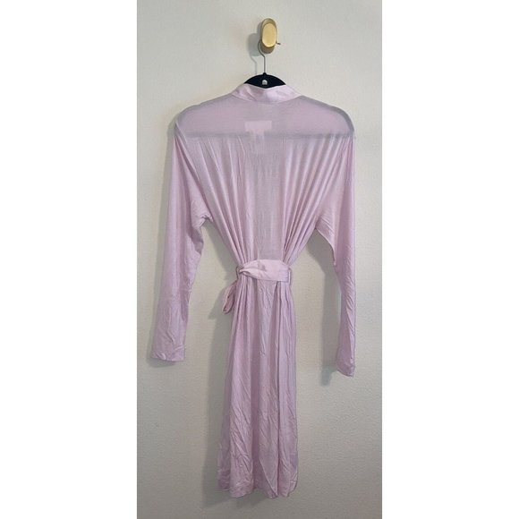 Calvin Klein QS6529 Womens Modal Satin Sleep Robe M/L Medium Large Pink New - Picture 8 of 8